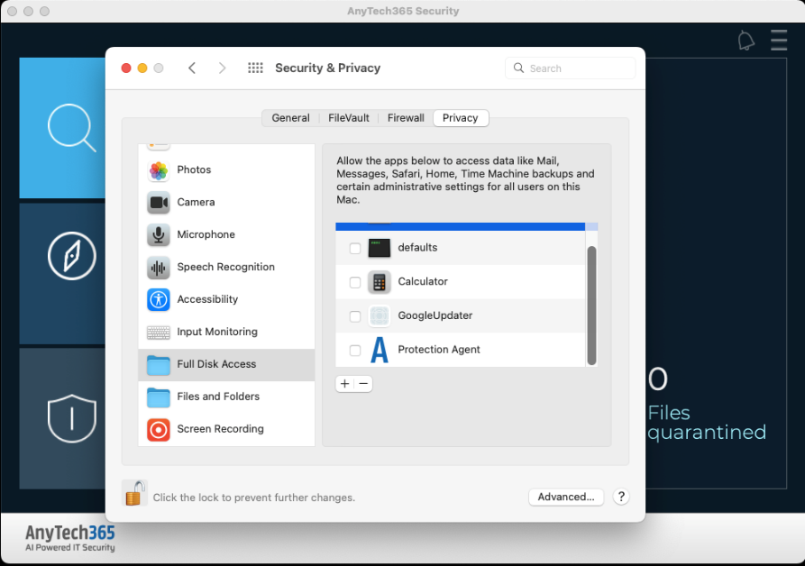 mac full disk access 4