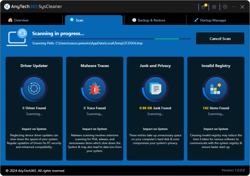 AnyTech365 SysCleaner