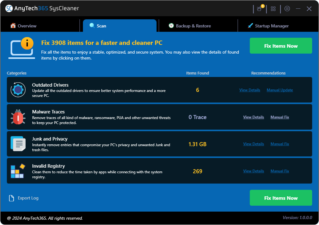 AnyTech365 SysCleaner