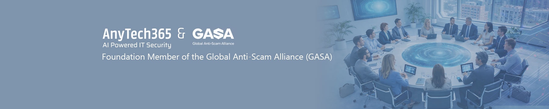 AnyTech365 Becomes a Founding Member of the Global Anti-Scam Alliance (GASA)